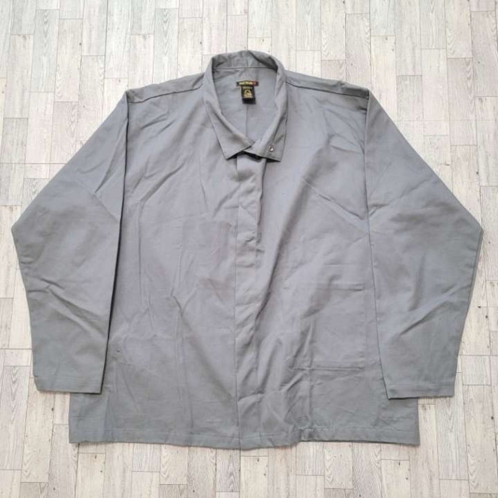 Men's Black Stallion Grey Flame Resistant 70E ARC 2 NFPA 2112 Jacket Size 2XL